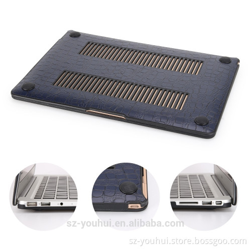Latest version Quality Corcodile Pattern hard plastic case for Macbook Retina